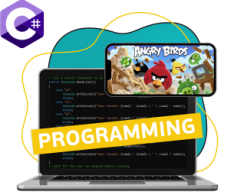 Программирование на C#. Удивительный мир 2D-игр - Школа программирования для детей, компьютерные курсы для школьников, начинающих и подростков - KIBERone г. Богородское