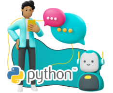 Умный чат-бот на Python - Школа программирования для детей, компьютерные курсы для школьников, начинающих и подростков - KIBERone г. Богородское