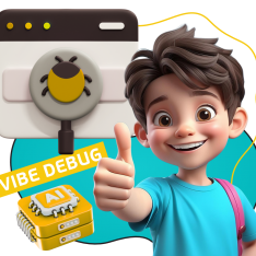 Тестирование & Vibe Debug. Охотники за багами - КИБЕРшкола программирования для детей, компьютерные курсы для школьников, начинающих и подростков - KIBERone г. Богородское
