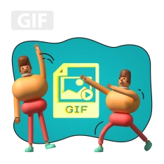 Gif-анимация - КИБЕРшкола программирования для детей, компьютерные курсы для школьников, начинающих и подростков - KIBERone г. Богородское