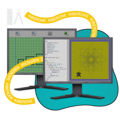 Исполнители чертежник и черепашка - КИБЕРшкола программирования для детей, компьютерные курсы для школьников, начинающих и подростков - KIBERone г. Богородское