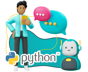 Умный чат-бот на Python - Школа программирования для детей, компьютерные курсы для школьников, начинающих и подростков - KIBERone г. Богородское