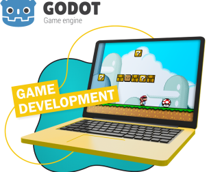 Godot.  Основа создания легендарных игр - КИБЕРшкола программирования для детей, компьютерные курсы для школьников, начинающих и подростков - KIBERone г. Богородское